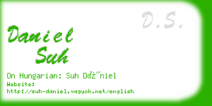 daniel suh business card